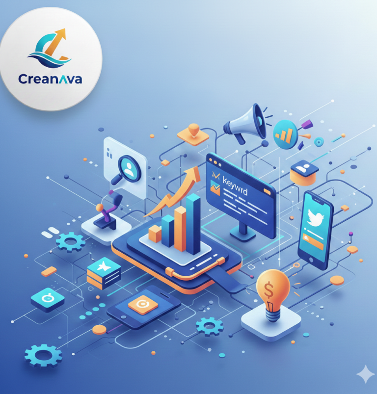 Creanava Logo – digitale Seiten, Content-Systeme und Marketinglösungen für Unternehmen